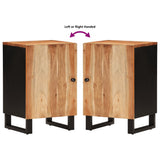 Bathroom Cabinet 38x33x58 cm Solid Wood Acacia 351995