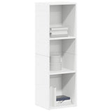 Book Cabinet/TV Cabinet White 36x30x114 cm Engineered Wood 800135