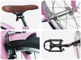 Kids Bike 18 Inches for 5-7 Years Old Light Pink 42009575