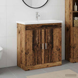 Bathroom Furniture Set Old Wood 81 x 40 x 84.5 cm 3404364