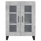 Sideboard Concrete Grey 69.5x34x90 cm Engineered Wood 827816