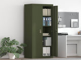 Storage Cabinet Olive Green 60 x 40 x180 cm Steel 3406200