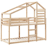 Bunk Bed without Mattress 90x190 cm Solid Wood Pine 3281964