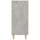 Sideboard Concrete Grey 90x34x80 cm Engineered Wood 812496