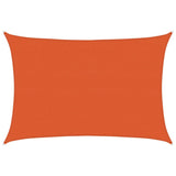Sunshade Sail 160 g/m Rectangular Orange 4x5 m HDPE 311683