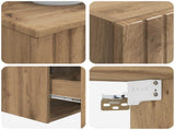 Bathroom Furniture Set 3 pcs Artisan Oak 33 x 34.5 x 160 cm 3406092