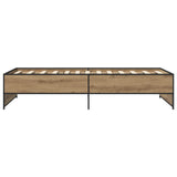 Bed Frame Artisan Oak 80 x 200 cm Engineered Wood 8009100