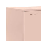 Highboard Pink 68.5x38.5x123.5 cm Steel 846495