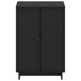 Shoe Cabinet EDE 59.5 x 39.5 x 90 cm Engineered Wood Black 895986