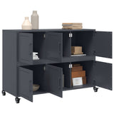 Sideboard Anthracite 100.5x39x72 cm Steel 846742