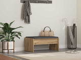 Hall Bench with Cushion Artisan Oak 63 x 38 x 40 cm 891551