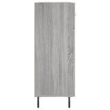 Sideboard Grey Sonoma 69.5x34x90 cm Engineered Wood 828002