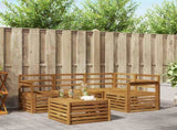 Outdoor Sofa Set 5 pcs Natural 3374754