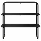 Console Table Black Oak 100 x 41 x 75 cm Engineered Wood 8007539