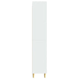 Cabinet Set 2 pcs High Gloss White 33 x 34.5 x 90 cm 3416569