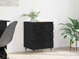 Sideboard with Drawer Black oak 35 x 40 x 70 cm Engineered wood 881698