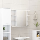 3 Piece Bathroom Furniture Set White Engineered Wood 3056952