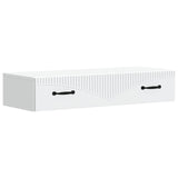 Wall-Mounted Side Table Wall-mounted White 87.5 x 34.5 x 17 cm 899005
