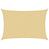 Sun Shade Sail Sand 5x3 m 100% Polyester Oxford 4000572