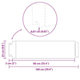 Lawn Edgings 30 pcs Silver 100 x 25 x 0.07 cm Galvanised Steel 3368297