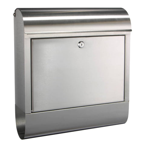ZNTS HI Letter Box Stainless Steel 38x12x42.5 cm 423963