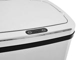 50L Infrared Touchless Automatic Motion Sensor Dustbin Stainless Steel Trash Can Home Office T3398P343260