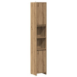 Bathroom Cabinet Artisan Oak 30x30x183.5 cm Engineered Wood 856065