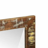Bathroom Mirror Brown 50 x 22 x 70 cm Solid Reclaim Wood 4016737