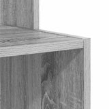 Desk with Drawer Grey Sonoma 106 x 41 x 88.5 cm Engineered Wood 869471