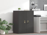 Storage Cabinet Black 60 x 40 x 105 cm Steel 891730