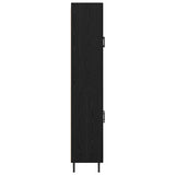 Highboard Black Oak 69.5 x 34 x 180 cm Engineered Wood 3416261