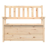 Bench 112.5x51.5x96.5 cm Solid Wood Pine 823559