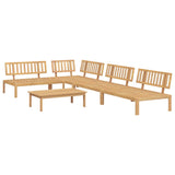 5 Piece Garden Pallet Sofa Set Solid Wood Acacia 3209305