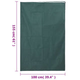 Plant Fleece Covers with Zip 4 pcs 70 g/m 1x1.55 m 3203538
