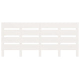 Bed Frame without Mattress White 140x190 cm Solid Wood Pine 3190506