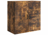 Wall-Mounted Cabinet Smoked Oak 66 x 34.5 x 90 cm 898570
