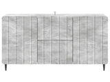 Sideboard Concrete Grey 89 x 34.5 x 62 cm Engineered Wood 894428