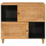 Sideboard 80 x 33 x 75 cm Solid Mango Wood 4018107