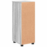 Bathroom Cabinet with Drawer Grey Sonoma 30 x 35 x 80 cm 883330