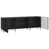 TV Cabinet Black 150 x 31 x 52 cm Engineered Wood 894456