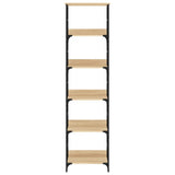 Bookshelf Sonoma Oak 50x33x188.5 cm Engineered Wood 835280