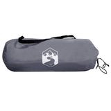 Water Resistant Tarp -Person 240 x 460 cm Grey and Orange 42001037