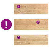 Stair Treads 4 pcs Untreated 80x25x2 cm Solid Wood Oak 3282894