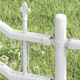 Garden Fence KAMPEN White 42003974