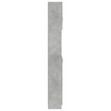 Bathroom Cabinet Concrete Grey 32x25.5x190 cm Engineered Wood 802880
