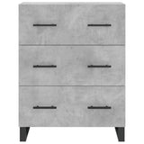 Highboard Concrete Grey 69.5x34x180 cm Engineered Wood 3198429