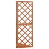 Corner Trellis 50x50x145 cm Solid Fir Wood 316407