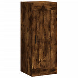 Highboard Smoked Oak 34.5x34x180 cm Engineered Wood 3200342
