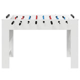 Foosball Table White 125 x 60.5 x 80 cm Engineered Wood 858884