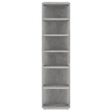 Shoe Cabinets 2 pcs Concrete Grey 27.5x27x102 cm 808494
